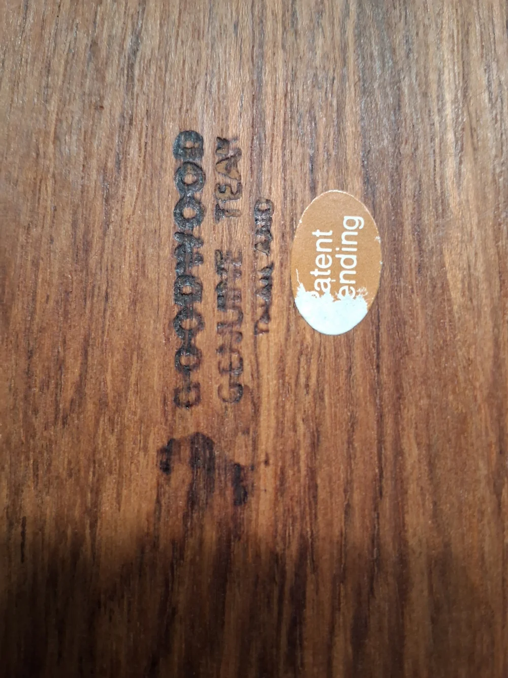 Vintage Wooden Cheese Slicing Board